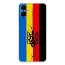 Украинские Чехлы для Samsung Galaxy A07 с картинкой УПА (AlphaPrint) (Флаг УПА)