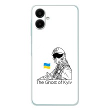 Захисні чохли (Призрак Киева) для Samsung Galaxy A07 (AlphaPrint) (Льотчик Києва)