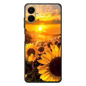 Чехол с Цветами для Samsung Galaxy A07s (поле подсолнухов)