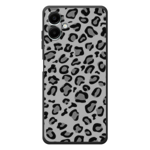 Чехол с леопардовым принтом на Samsung Galaxy A07s – Темный леопрад