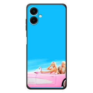 Силиконовый Чехол Барби Фильм на Samsung Galaxy A07s (Барби и Кен)