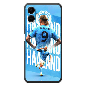 Чехлы с принтом для Samsung Galaxy A08 Футболист – Erling Haaland