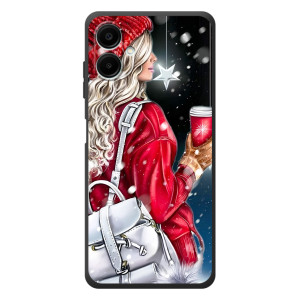 Чехлы на Новый Год Samsung Galaxy A08 – Зима пришла