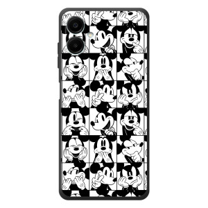 Чехлы с принтом Микки Маус на Samsung Galaxy A08 – Коллаж Микки Маус