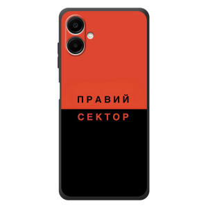 Чехлы УПА (Красно-Чёрный) на Samsung Galaxy A08 – Правый Серктор