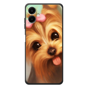 Чехол (ТПУ) Милые собачки для Samsung Galaxy A08 – Йоршенский терьер