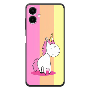 Чехол Unicorn на Samsung Galaxy A08 – Радужный Единорог