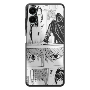 Чехол с символикой Аниме для Samsung Galaxy A08 – Коллаж Ягами