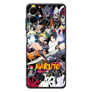 Купить Чехлы на телефон с принтом Anime для Samsung Galaxy A08 – Наруто постер