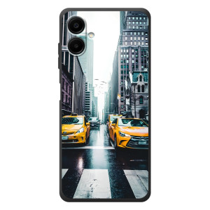 Силиконовый бампер (Работники) на Samsung Galaxy A08 – Такси