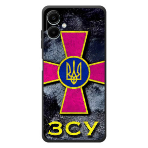 ЗСУ Чохли (TPU) для Samsung Galaxy A08 – Лого ЗСУ