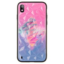 Чехол-бампер ArtCase Crystal Prizm для Samsung Galaxy A10 2019 (Розовый)