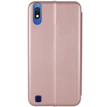 Шкіряний чохол-книжка Classy для Samsung Galaxy A10 (A105F) – Rose Gold