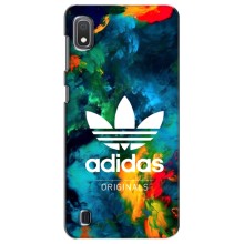 Чехлы Адидас для Samsung Galaxy A10 2019 (A105F) (AlphaPrint) (Яркий Адидас)