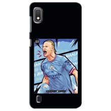 Чехлы с принтом для Samsung Galaxy A10 2019 (A105F) Футболист – гол Эрлинг Холланд