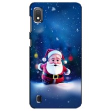 Чехлы на Новый Год Samsung Galaxy A10 2019 (A105F) – Маленький Дед Мороз