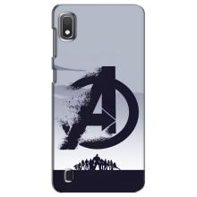 Чохли з героями Марвел Samsung Galaxy A10 2019 (A105F) (VPrint) (Команда А)