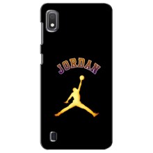 Чехлы для Samsung Galaxy A10 2019 (A105F) - с картинкой JORDAN (AlphaPrint) (Jordan Gold)