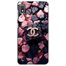 Чехол (Dior, Prada, YSL, Chanel) для Samsung Galaxy A10 2019 (A105F) (Шанель)