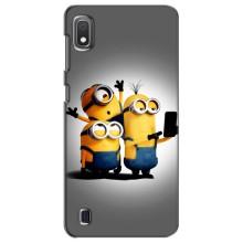Чехол для Ребёнка на Самсунг А10 (2019) (VPrint) – Три миньона