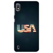 Чехол Флаг USA для Samsung Galaxy A10 2019 (A105F) (USA)