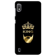 Чехол (Корона на чёрном фоне) для Самсунг Галакси А10 2019 – KING