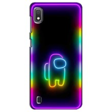 Чехол Амонг Ас для Samsung Galaxy A10 2019 (A105F) (AlphaPrint) (Яркий скин)