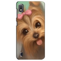 Чехол (ТПУ) Милые собачки для Samsung Galaxy A10 2019 (A105F) (Йоршенский терьер)