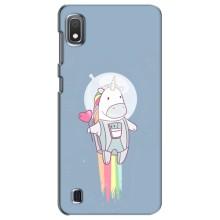 Чохол Unicorn на Samsung Galaxy A10 2019 (A105F) (Єдинорог космонавт)