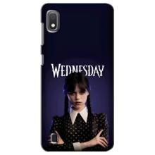 Чехлы Венсдей на Samsung Galaxy A10 2019 (A105F) Уэнсдей (AlphaPrint) (Wednesday)