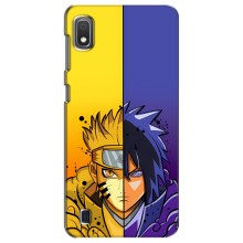Купить Чехлы на телефон с принтом Anime для Samsung Galaxy A10 2019 (A105F) (Naruto Vs Sasuke)
