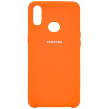Чохол Silicone Cover (AA) для Samsung Galaxy A10s – Помаранчевий