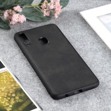 Тканевая накладка Textile Leather для Samsung A10S (ТПУ+ткань) 