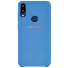 Чехол Silicone Cover (AA) для Samsung Galaxy A10s – Синий