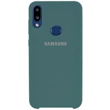 Чехол Silicone Cover (AA) для Samsung Galaxy A10s – Синий