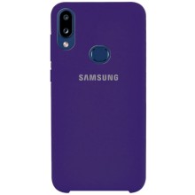 Чехол Silicone Cover (AA) для Samsung Galaxy A10s – Синий