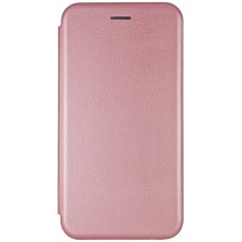 Кожаный чехол-книжка Classy для Samsung Galaxy A10s – Rose Gold
