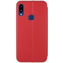 Кожаный чехол-книжка Classy для Samsung Galaxy A10s – Красный
