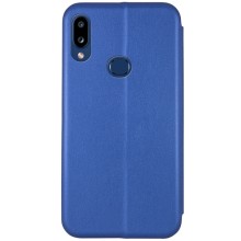 Кожаный чехол-книжка Classy для Samsung Galaxy A10s – Синий