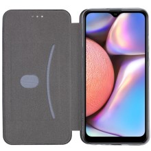 Кожаный чехол-книжка Classy для Samsung Galaxy A10s – Синий