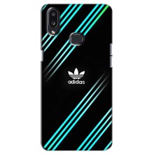 Чехлы Адидас для Samsung Galaxy A10s (A107) (AlphaPrint) (Адидас с полосами)