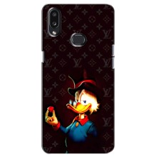 Чехлы для Samsung Galaxy A10s (A107) - Скрудж МакДак Louis Vuitton (PREMIUMPrint) – Скрудж с бриллиантом