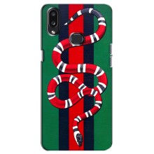 Чехлы ГУЧЧИ для Самсунг А10с (AlphaPrint) (Gucci змия)
