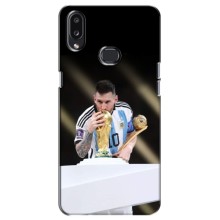 Чехлы Лео Месси Аргентина для Samsung Galaxy A10s (A107) (Кубок Мира)
