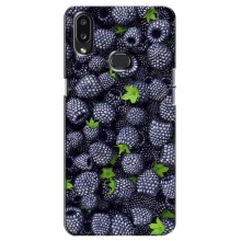 Чехлы с Фруктами для Samsung Galaxy A10s (A107) (VPrint) (Ежевика)