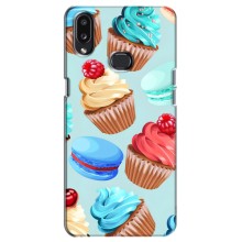 Чехлы с Фруктами для Samsung Galaxy A10s (A107) (VPrint) (Кексики)