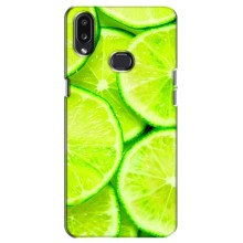 Чехлы с Фруктами для Samsung Galaxy A10s (A107) (VPrint) (Лайм)