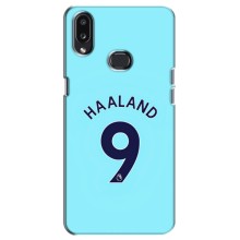 Чехлы с футболистом Ерлинг Холанд для Samsung Galaxy A10s (A107) (AlphaPrint) (Ерлинг Холанд 9)