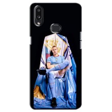 Чехлы с футболистом Ерлинг Холанд для Samsung Galaxy A10s (A107) (AlphaPrint) (футболист Холанн)