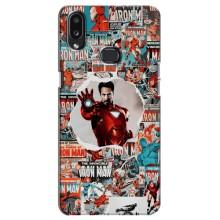 Чехлы с героями Марвел Samsung Galaxy A10s (A107) (VPrint)